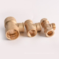 Brass Compression Water Pipe Fittings Compression Reducing Coupling Fittings For Pex Pipe